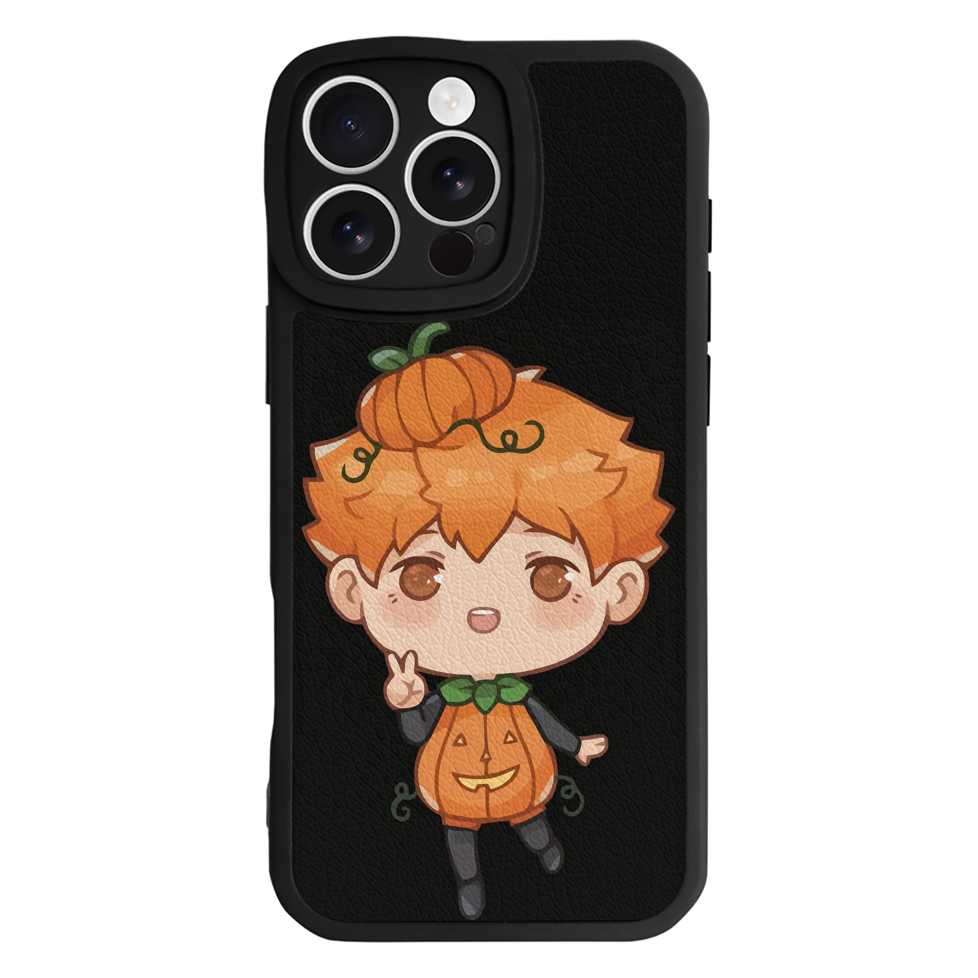 （画像用） ハイキュー!! Haikyu!! 【iPhone 16シリーズ対応】シリコンスマホケース（レザー調） 材質：シリコン